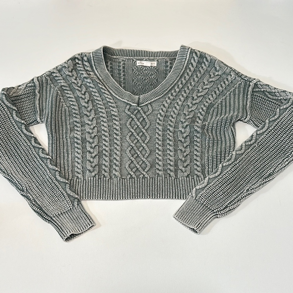 AEROPOSTALE WOMENS CROPPED SWEATER